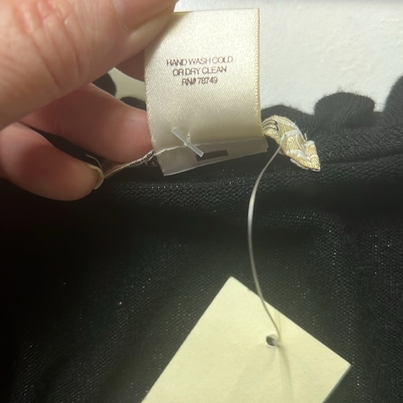 Arden B Open Belted Sweater Black - Picture 5 of 5